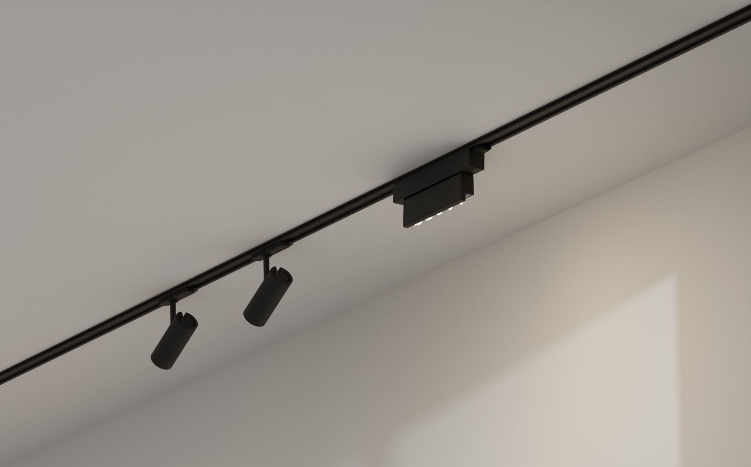 Встраиваемые трековые светильники Prolicht 3 PHASE TRACK