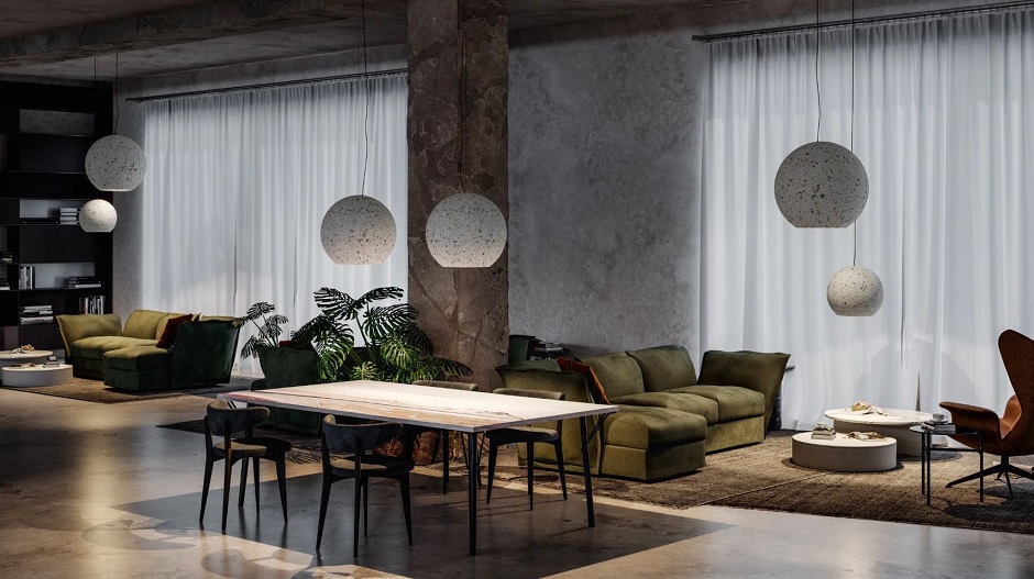 Новые светильники из переработанного пластика от Diesel Living и LODES