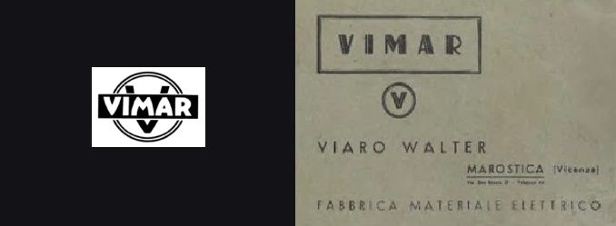 1950 год компания VIMAR выпустила свой первый печатный каталог 1950 год компания VIMAR выпустила свой первый печатный каталог