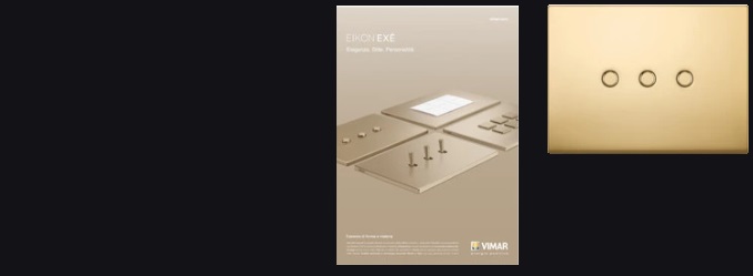 Кнопочные выключатели VIMAR Eikon Exé Tondo - новинка 2024 Кнопочные выключатели VIMAR Eikon Exé Tondo - новинка 2024