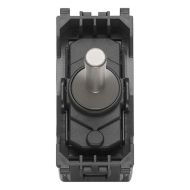 Механизм переключателя VIMAR Eikon Exe Vintage 1P 10AX цвет брашированный никель 22004.11