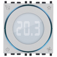 Умный дисковый терморегулятор FAN IoT VIMAR, цвет Next 02974.N