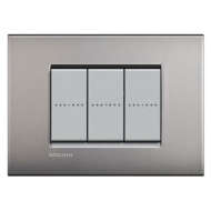 Выключатель Bticino LivingLight Air Матовый никель