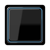 Выключатель Jung CD Plus black light-blue