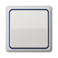 Выключатель Jung CD Plus light-grey metallic-blue
