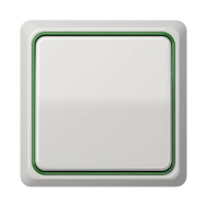 Выключатель Jung CD Plus light-grey metallic-green