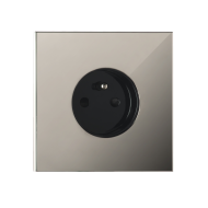 Luxonov Socket Розетка, Зеркальный полированный хром -  глянцевое покрытие