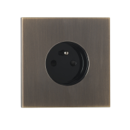 Luxonov Socket Розетка, Средняя бронза -  матовое покрытие